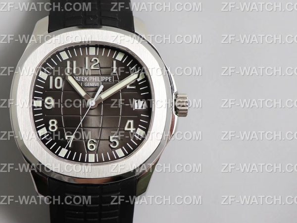 ZF(PPF) パテックフィリップ　5165Aアクアノート 38mm　ブラック文字盤　ステンレス一体式ムーブメンド