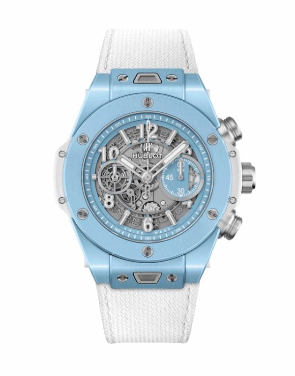 ZFファクトリー（BBF）レプリカ　ウブロ　 ビッグ・バン ウニコ ティファニー　セラミック　 45mm クロノグラフHUB1280ムーブメント