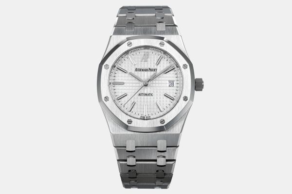 ZFファクトリーレプリカ オーデマピゲ ロイヤル オーク 15300ST 39mm ホワイト 一体式ムーブメント